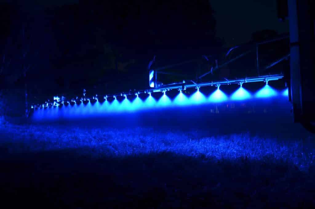 Crawler sprayer with Voltrinex LED kit