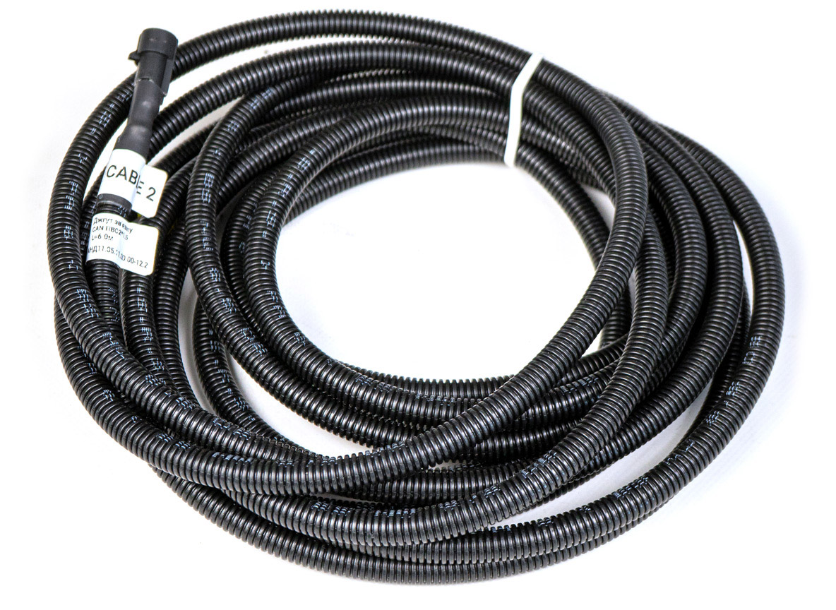 Section connection cable harness